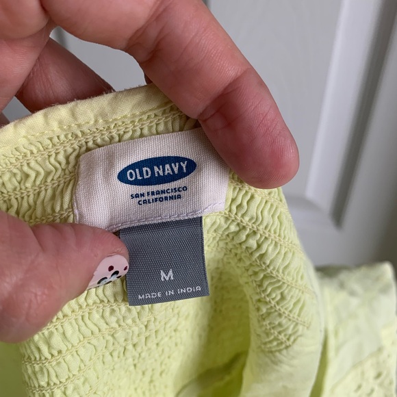 Old Navy Citron Eyelet Sundress - Picture 8 of 8
